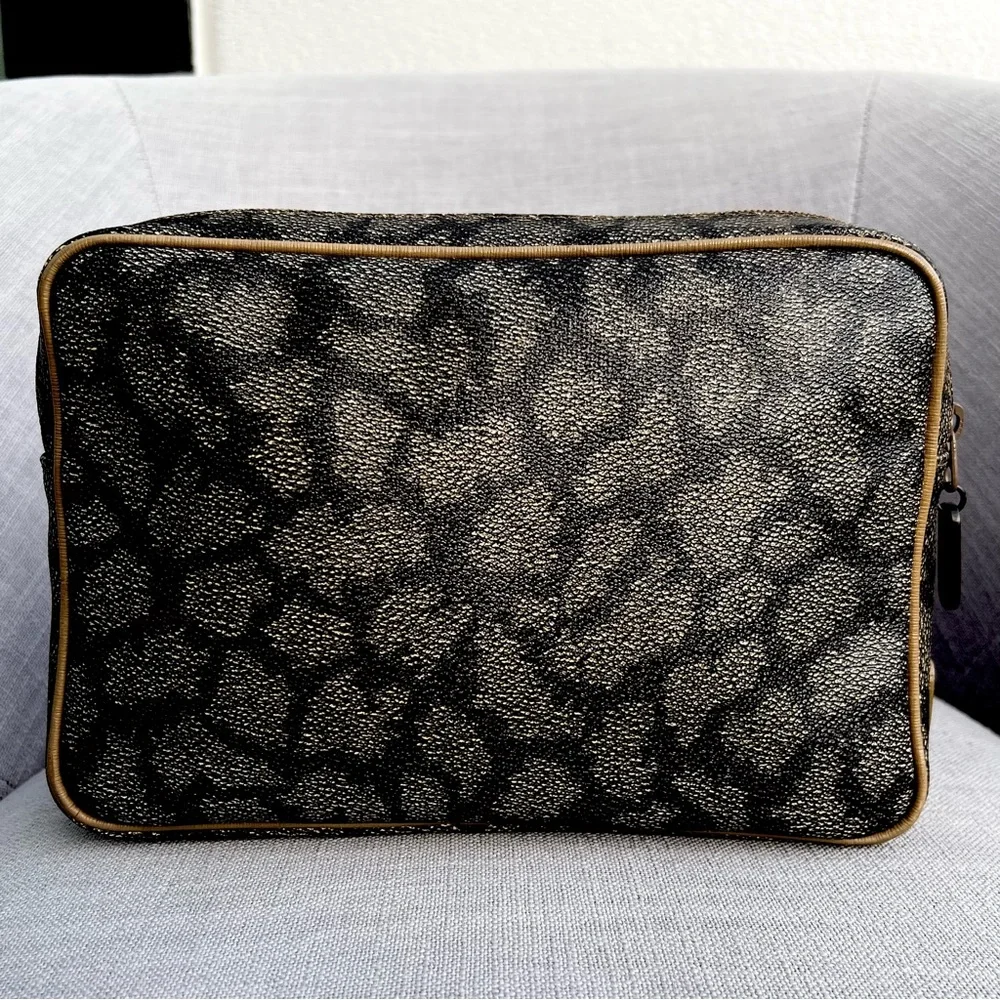 YSL Clutch Bag Giraffe Print Yves Saint Laurent - Picture 2 of 7